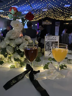 Ciel étoilé mariage